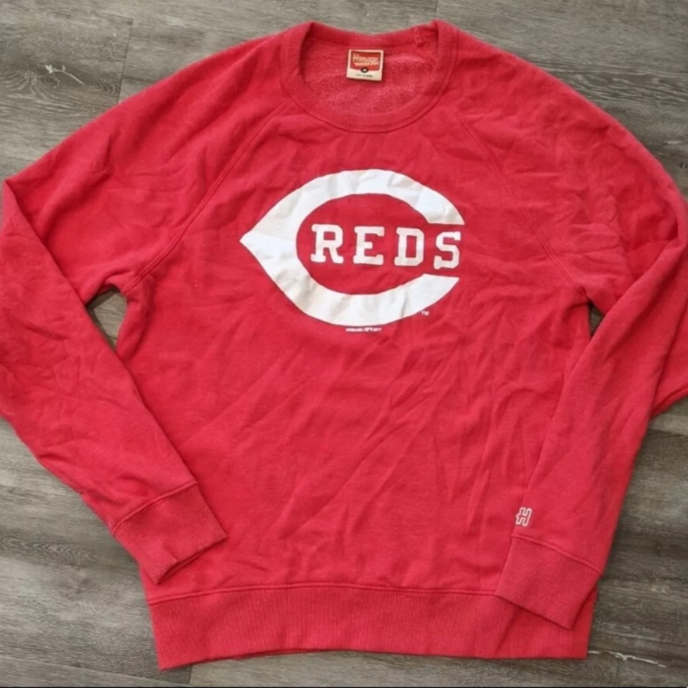 HOMAGE Cincinnati Reds men's crewneck sweatshirt